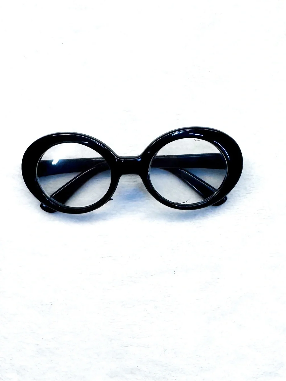 Black Oval Pet Glasses for Cats & Small Dogs Costume Eyewear New